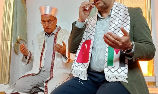 Muğla'da sabah namazında eller Gazze için semaya açıldı