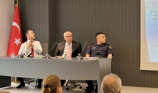 Nazilli'de orman yangınları görüşüldü