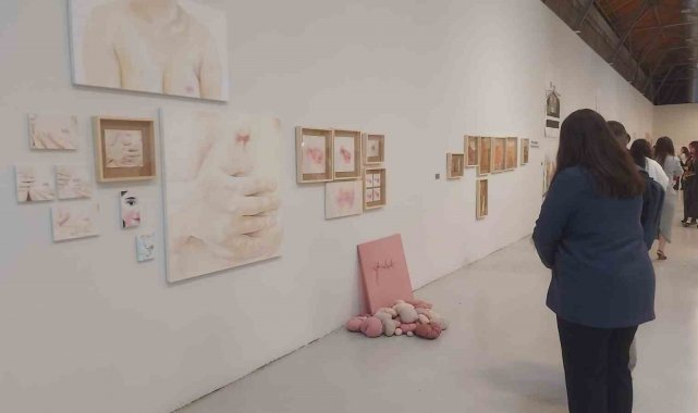 Öğrencilerin sergisi Ankara'da açıldı