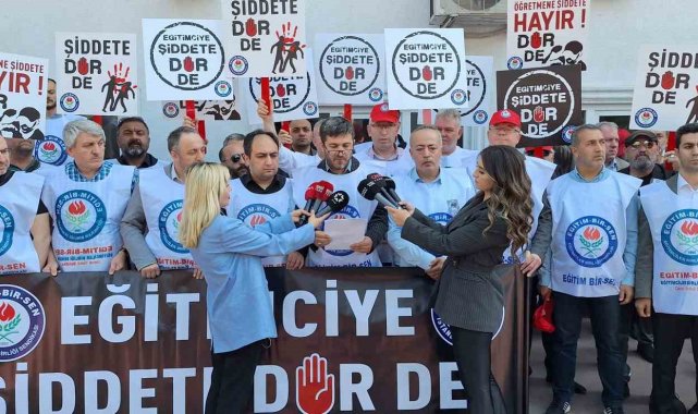 Okul müdürünün öldürülmesine meslektaşlarından tepki