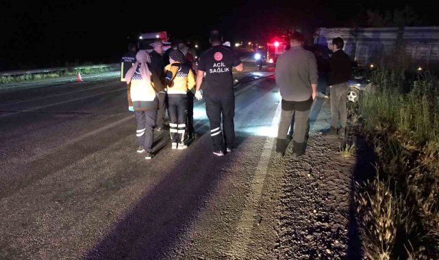 Otomobil ile tır çarpıştı: 1 ölü