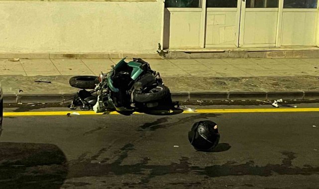 Otomobille motosiklet kafa kafaya çarpıştı: 1 ölü