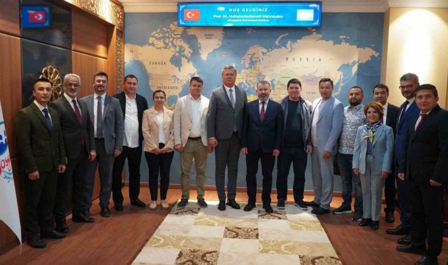 Özbekistan Alfraganus Üniversitesi'nden Karabük Üniversitesi'ne ziyaret