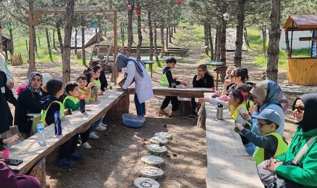 Pursaklar'ın endemik vadisi neşe dolu eğitim dolu