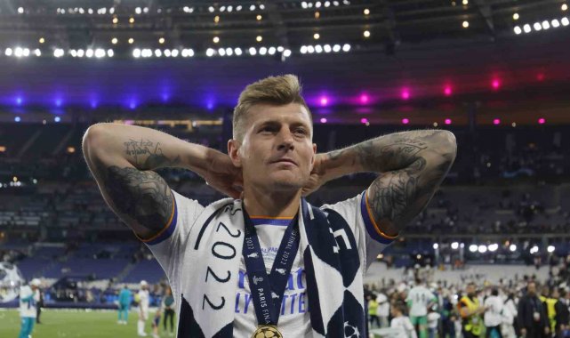 Real Madrid'in Alman yıldızı Toni Kroos, futbolu bırakacağını açıkladı