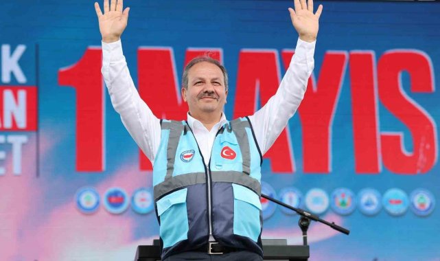 Sağlık-Sen Genel Başkanı Doğan: "Emekçiye yaraşır şekilde 1 Mayıs'ı kutladık"