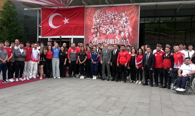 Şampiyonlar festivalde buluştu