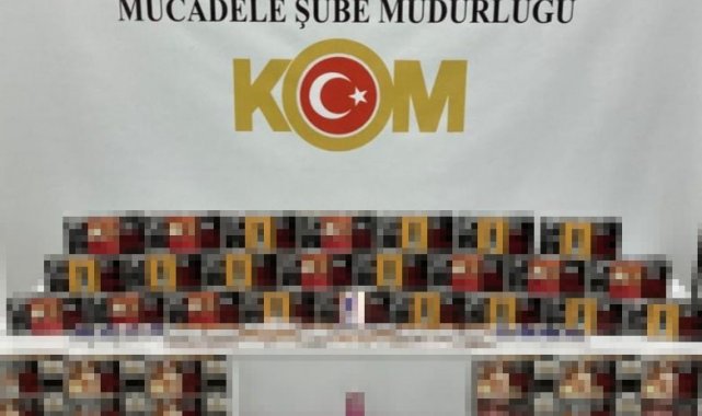 Samsun'da 28 bin 580 adet kaçak makaron ele geçirildi