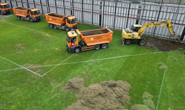SBB, Samsunspor'un antrenman sahasını yeniliyor