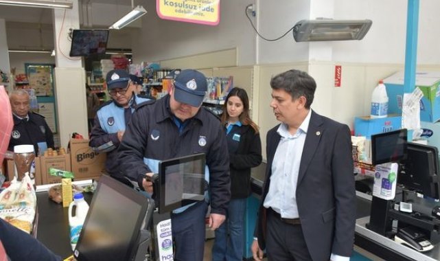Söğüt'te 45 bakkal ve market denetlendi