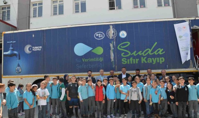 Su Verimliliği Seferberliği Farkındalık Tırı Niğde'de