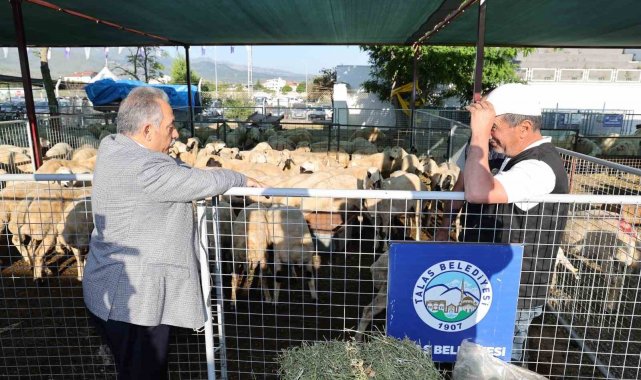 Talas'ta kurban pazarına başvurular başladı