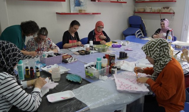 Topçuasım Hanımlar Lokali'nde kurslar sürüyor