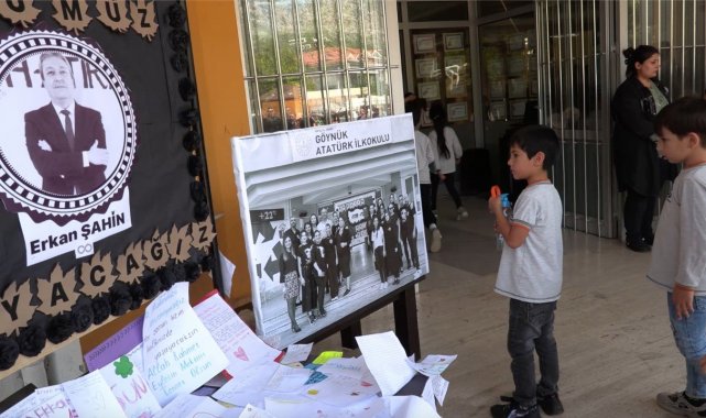 Trafik kazasında hayatını kaybeden okul müdürü gözyaşları arasında anıldı