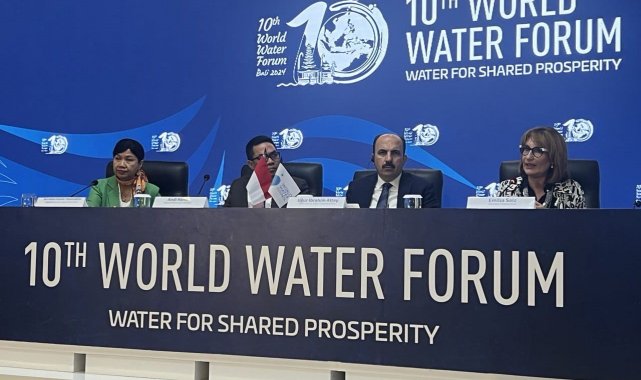 UCLG Başkanı Altay, 10. Dünya Su Forumu'nda su konusundaki adaletsizliğe, Gazze halkını su ve gıdadan mahrum bırakan soykırıma dikkat çekti