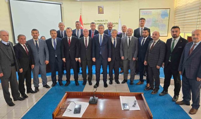 Vali Yavuz'dan İl Genel Meclisine iade-i ziyaret