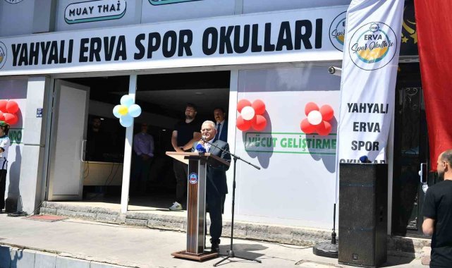 Yahyalı Erva Spor Okulları açıldı