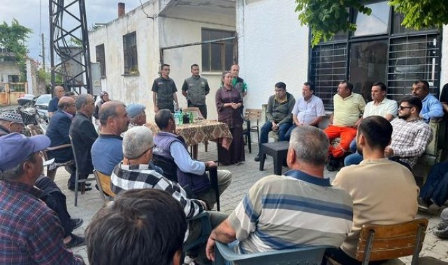 Yatağan'da orman köylerinde yangın bilgilendirme eğitimi