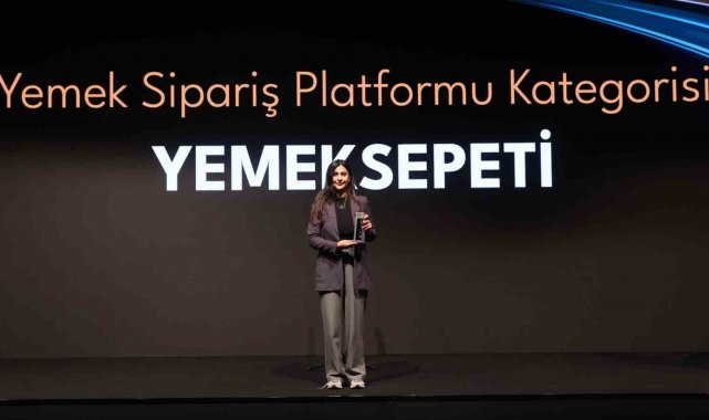 Yemeksepeti'ne 'Yemek Sipariş Platformu Kategorisi'nde birincilik ödülü