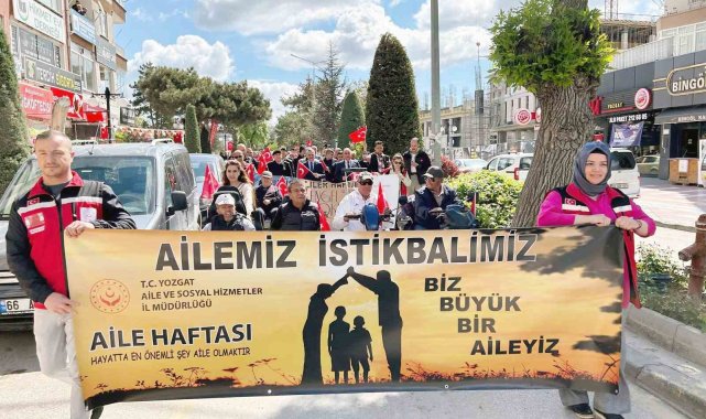 Yozgat'ta farkındalık yürüyüşü yapıldı