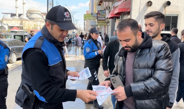 Yüksekova polisinin sanal dolandırıcılığa karşı uyarıları devam ediyor