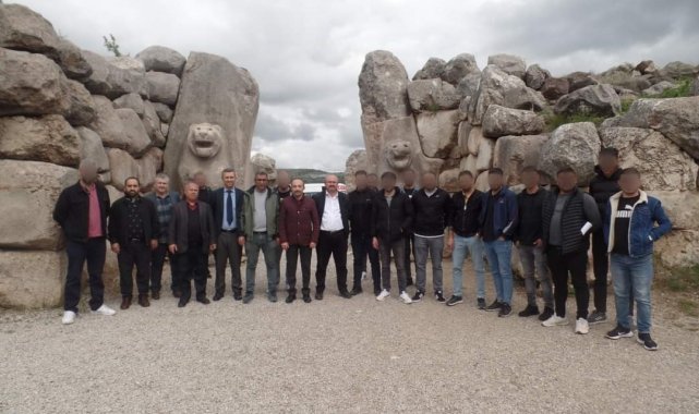 Yükümlüler Boğazkale ve Hattuşa ören yerlerini gezdi