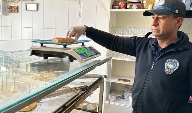 Zabıta ekiplerinden fırın denetimi