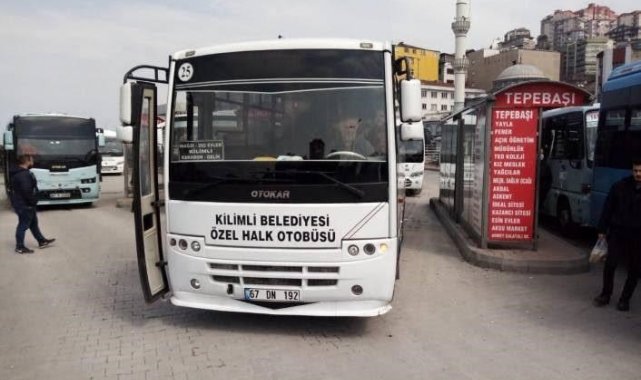 Zonguldak'ta halk otobüs tarifeleri zamlandı