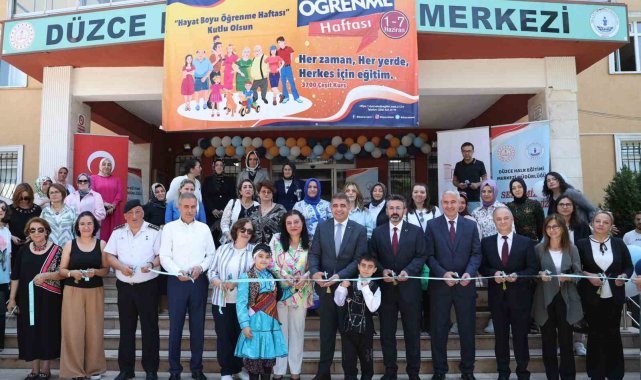 19 bin kursiyerin emeği bu sergide