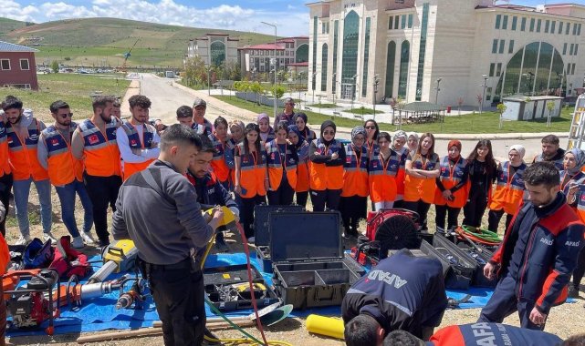 AFAD gönüllü eğitimlerin de 40 kişi eğitimleri başarıyla tamamladı