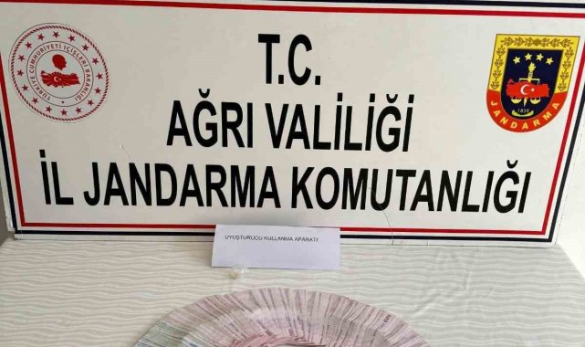 Ağrı'da uyuşturucu operasyonu: 109 gram metamfetamin ele geçirildi