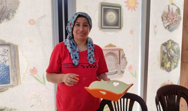 Ahşap boyama gelir kapısı oldu