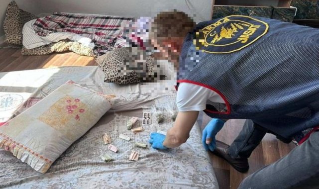 Akhisar'da jandarmadan uyuşturucu operasyonu