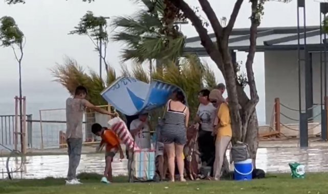 Antalya'da şaşırtan hava değişimi: 38 dereceli gök gürültülü sağanak