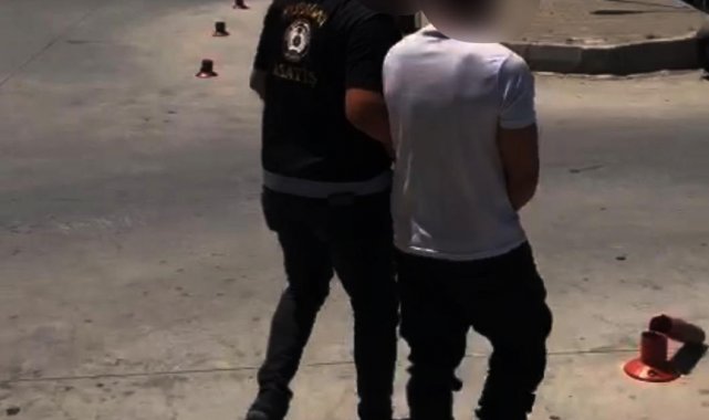 Aranan şahıs metruk binada yakalandı
