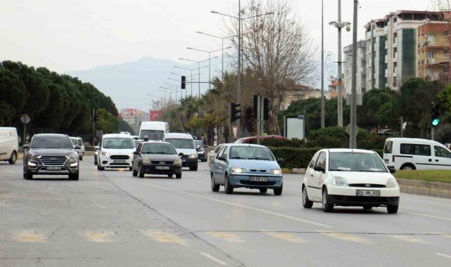 Aydın'da araç sayısı 592 bin oldu