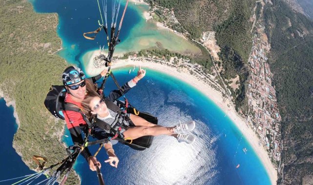 Babadağ'dan 9 günde 6 bin 340 tatilci uçtu