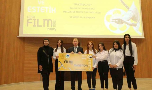 Balıkesirli öğrencilerin kısa filmi mansiyon ödülü aldı