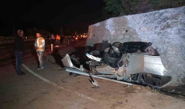 Bartın'da feci kaza: 3 ölü 2 yaralı