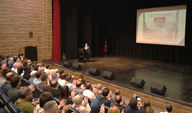 Başkan Hakan Şehirli'den personeline müjde