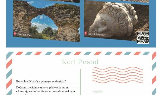 Başkan Özlü'den 245 belediye başkana kartpostal