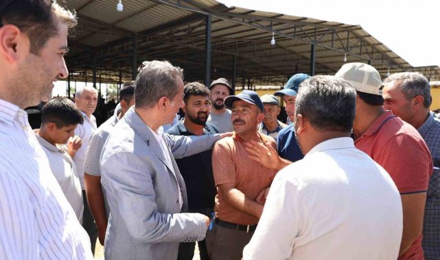Başkan Yetişkin'den arife mesaisi