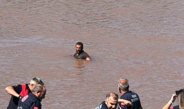 Bindiği at kaçırdı, Kızılırmak'ta boğulmaktan son anda kurtarıldı