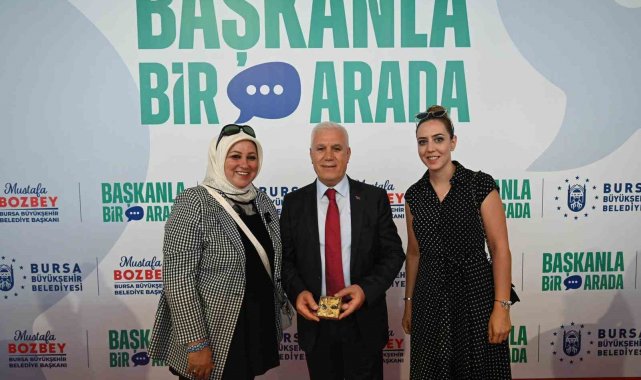 Bursalılar, Başkan Bozbey ile buluştu