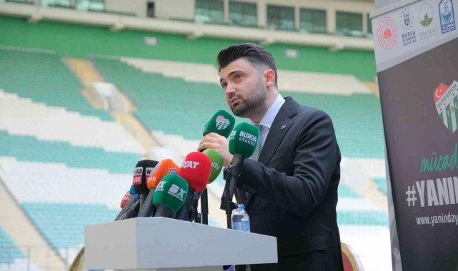 Bursaspor Başkanı Enes Çelik: