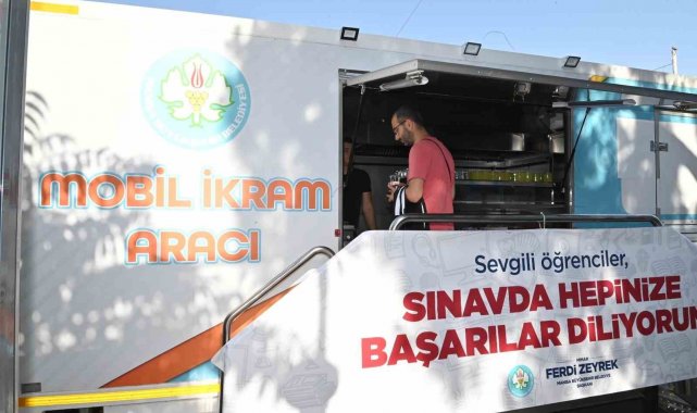 Büyükşehir Belediyesi YKS'de öğrencileri yalnız bırakmayacak