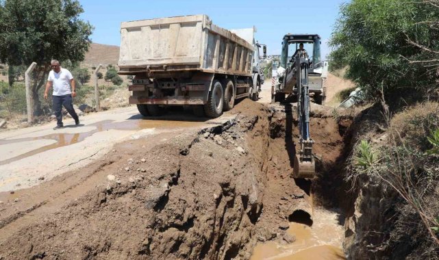 Büyükşehir, Bodrum'un içme suyu hatlarını değiştiriyor