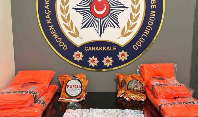 Çanakkale'de 4 kaçak göçmen yakalandı