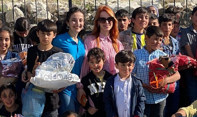 Çelikli köyü okulunda anlamlı etkinlik
