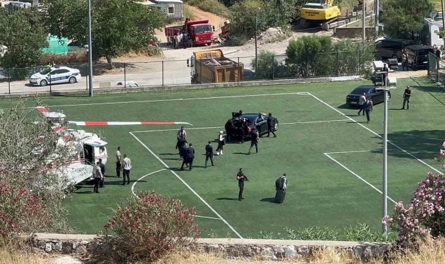 Cumhurbaşkanı Erdoğan, Bodrum'da Aliyev ile bayramlaştı